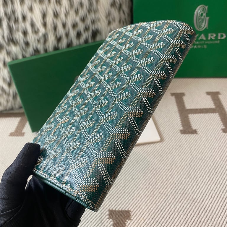 Goyard Goyardine Long Wallet Green - 7
