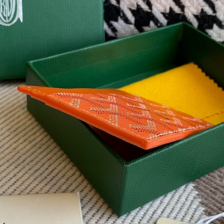 Goyard Saint Sulpice Card Holder Orange - 6
