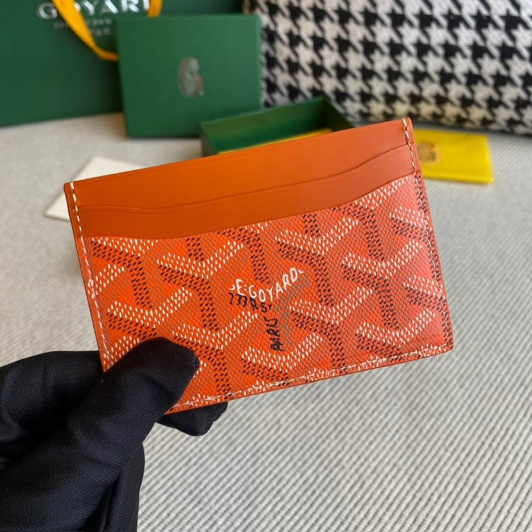 Goyard Saint Sulpice Card Holder Orange - 7