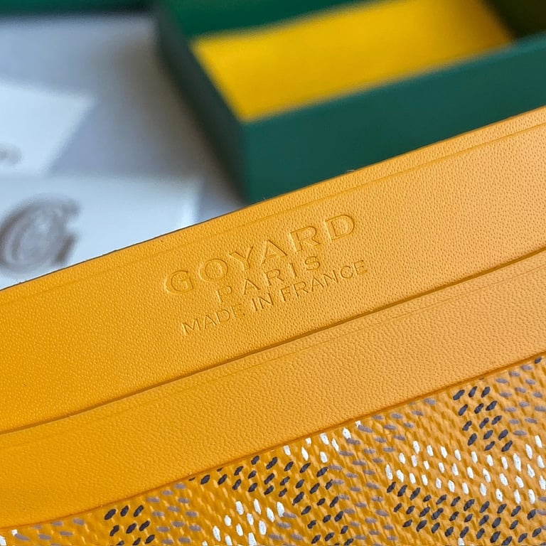 Goyard Saint Sulpice Card Holder Yellow - 3