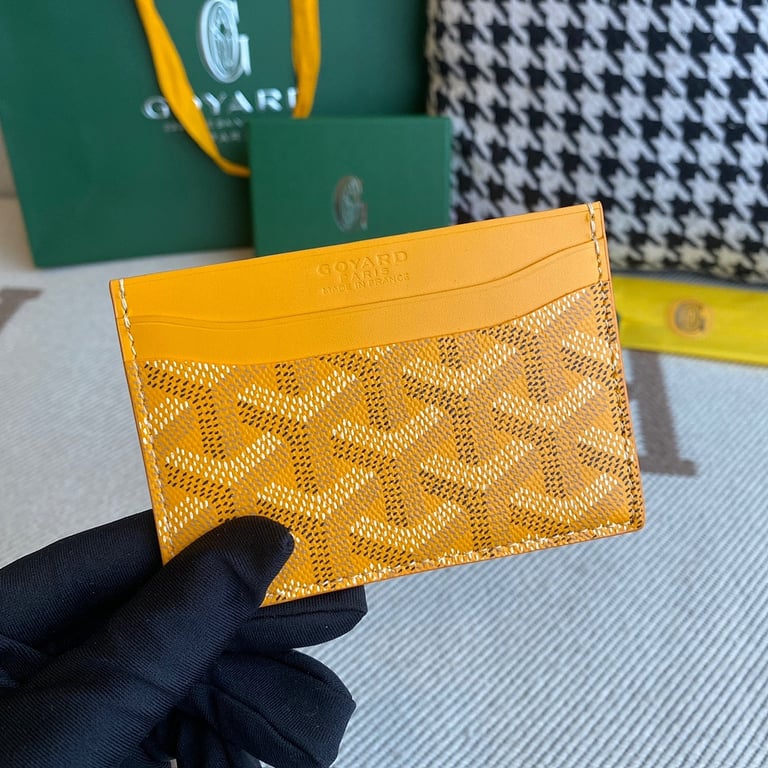 Goyard Saint Sulpice Card Holder Yellow - 8