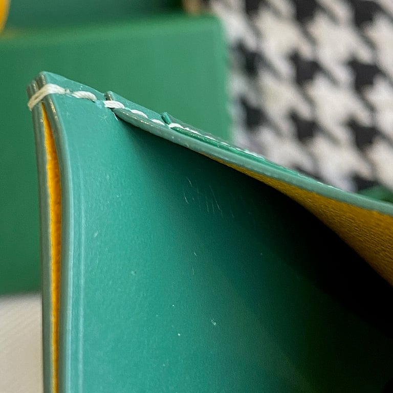 Goyard Saint Sulpice Card Holder Green - 2