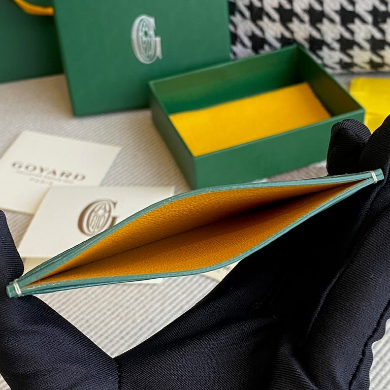 Goyard Saint Sulpice Card Holder Green - 5