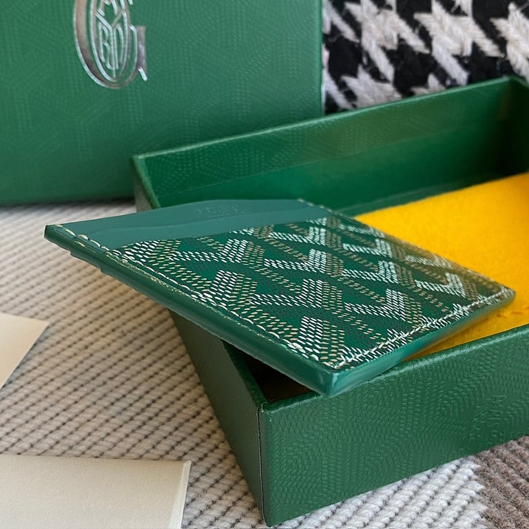 Goyard Saint Sulpice Card Holder Green - 6