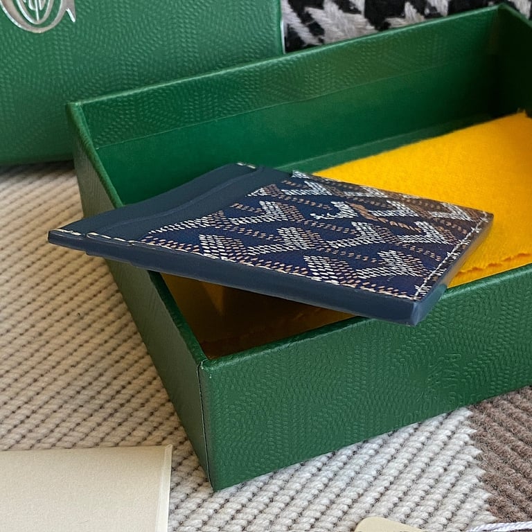 Goyard Saint Sulpice Card Holder Navy - 6