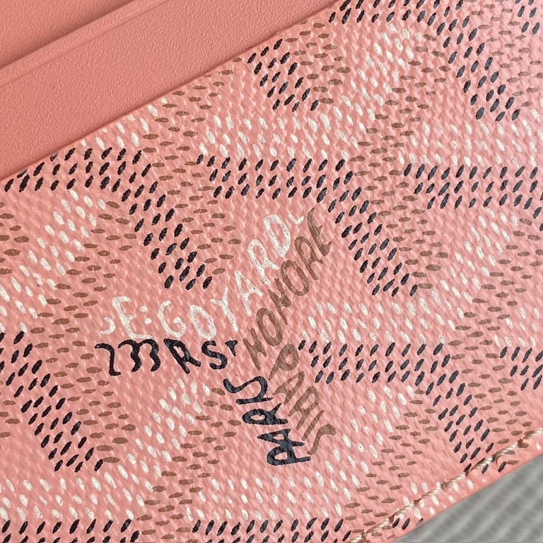 Goyard Saint Sulpice Card Holder Pink - 4