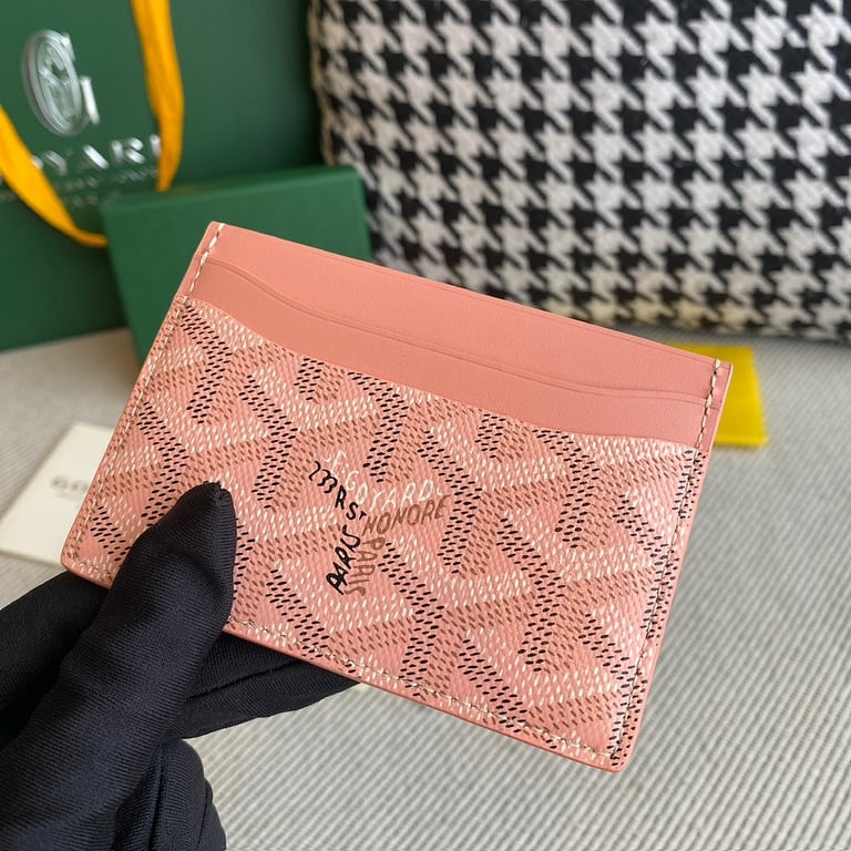 Goyard Saint Sulpice Card Holder Pink - 7