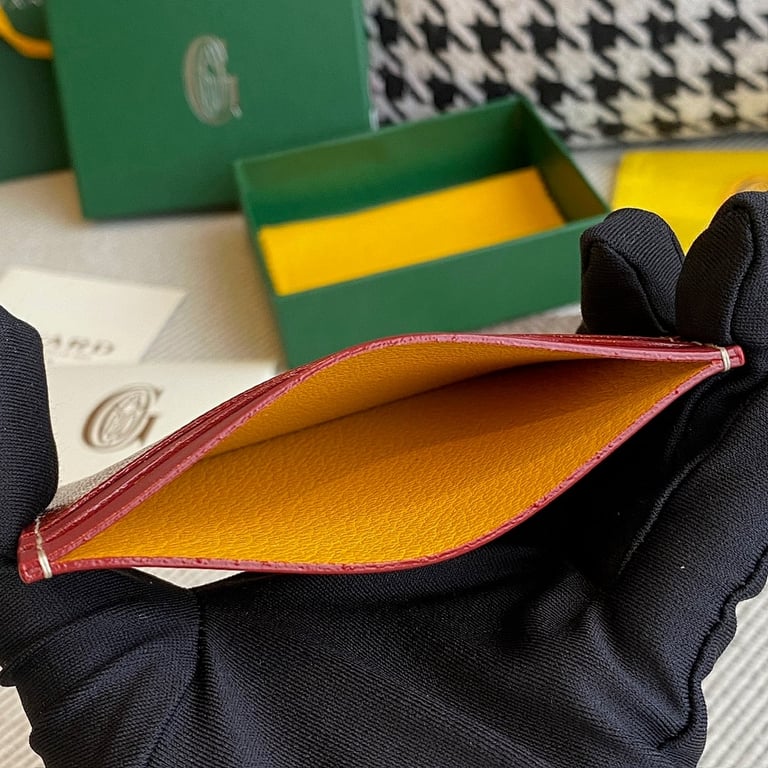 Goyard Saint Sulpice Card Holder Red - 5