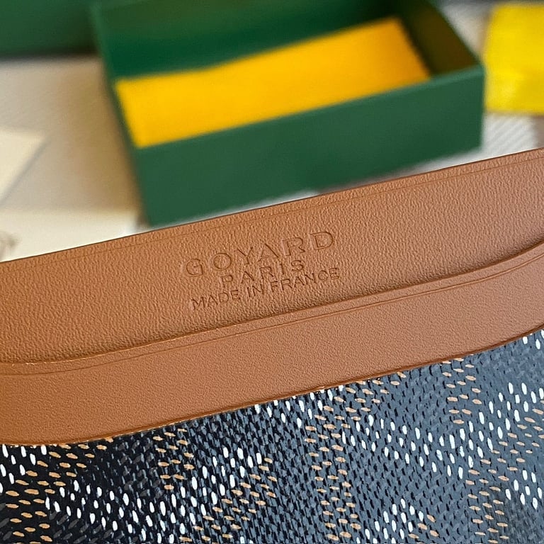 Goyard Saint Sulpice Card Holder Black Tan - 3