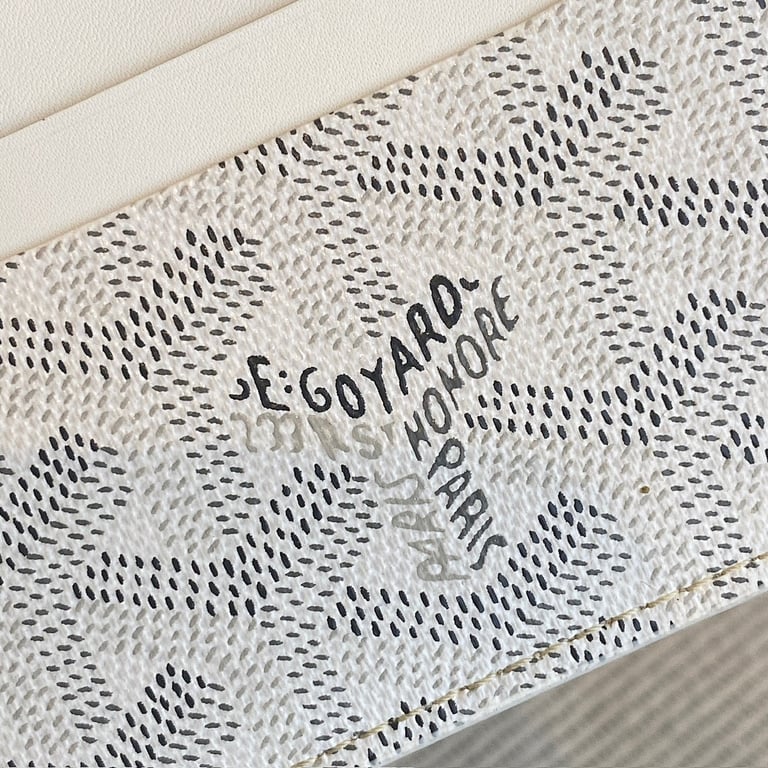 Goyard Saint Sulpice Card Holder White - 4