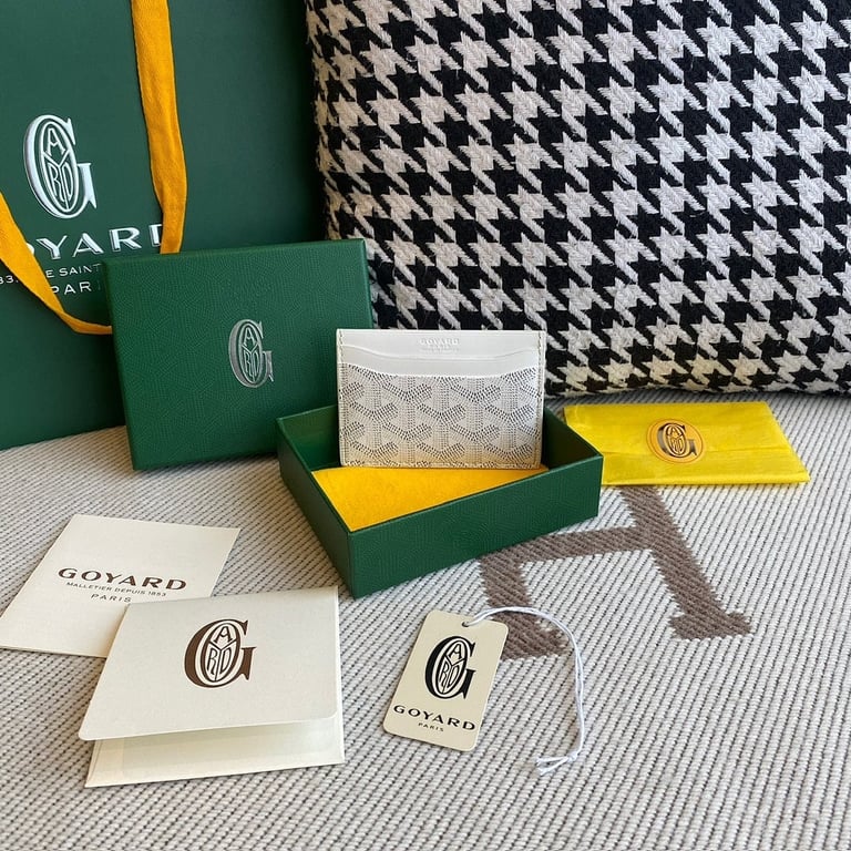 Goyard Saint Sulpice Card Holder White - 9