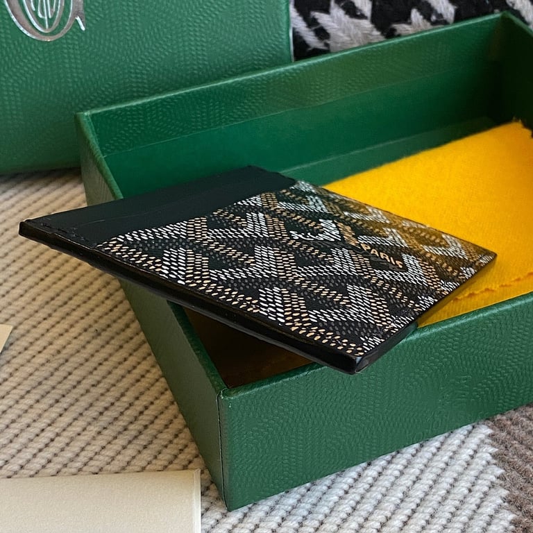 Goyard Saint Sulpice Card Holder Black - 6