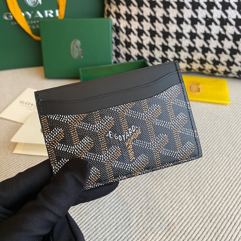 Goyard Saint Sulpice Card Holder Black - 7