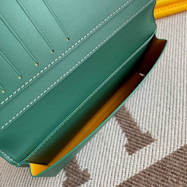 Goyard 8515 Long Wallet Green - 4