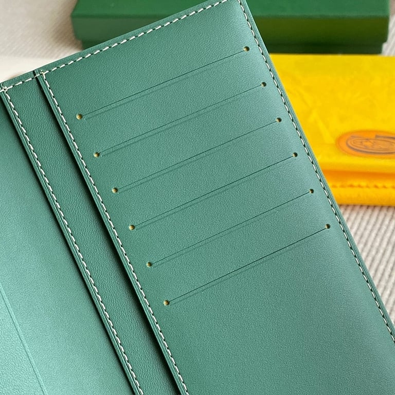 Goyard 8515 Long Wallet Green - 5