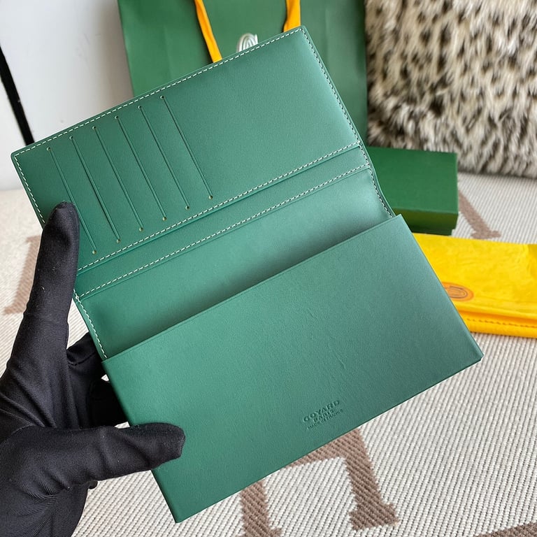 Goyard 8515 Long Wallet Green - 8