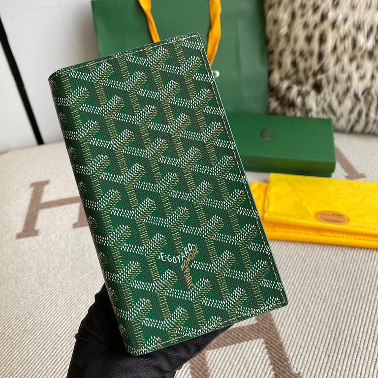Goyard 8515 Long Wallet Green - 9