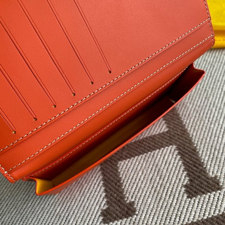 Goyard Long Wallet Orange 8515 - 4