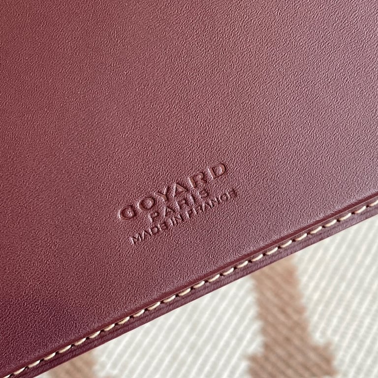 Goyard Richelieu Long Wallet Burgundy - 2