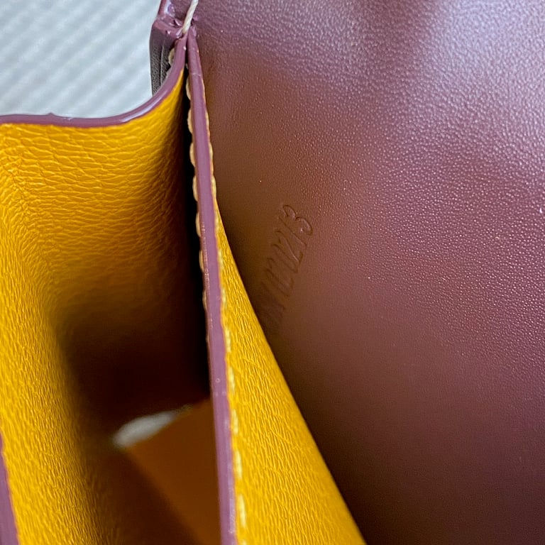 Goyard Richelieu Long Wallet Burgundy - 3