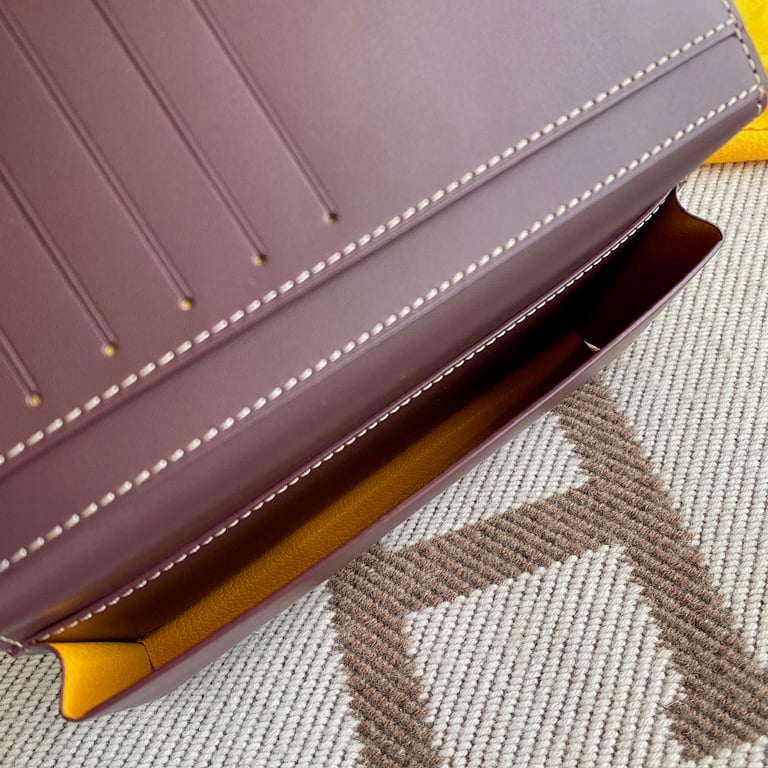 Goyard Richelieu Long Wallet Burgundy - 5