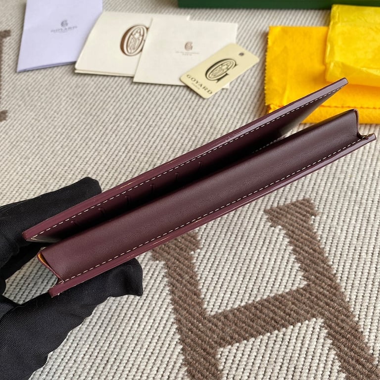 Goyard Richelieu Long Wallet Burgundy - 6