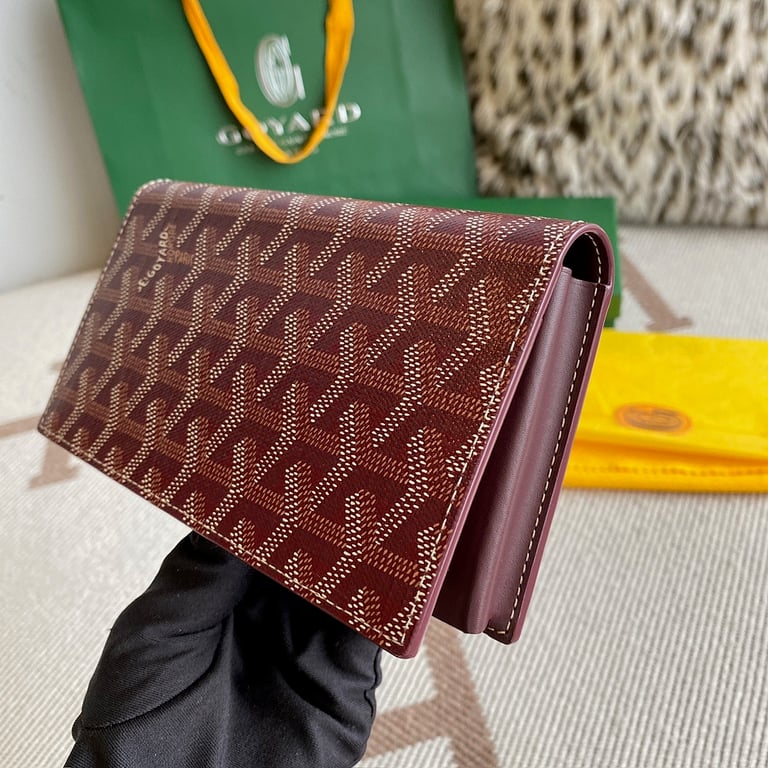 Goyard Richelieu Long Wallet Burgundy - 7