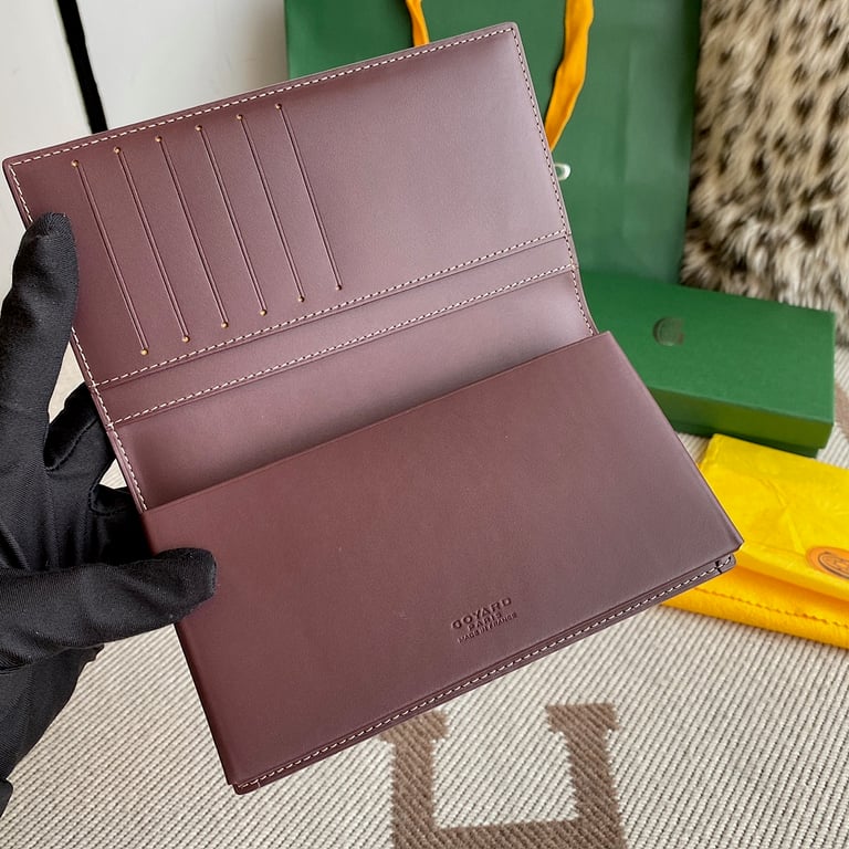 Goyard Richelieu Long Wallet Burgundy - 8