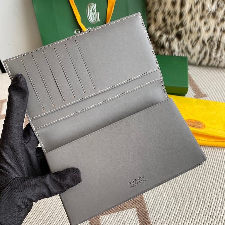 Goyard Richelieu Long Wallet Grey - 9