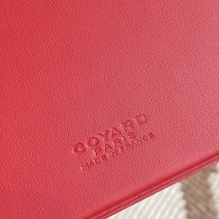 Goyard Yen Long Wallet Red - 2
