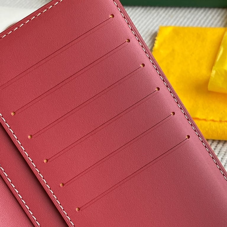 Goyard Yen Long Wallet Red - 4