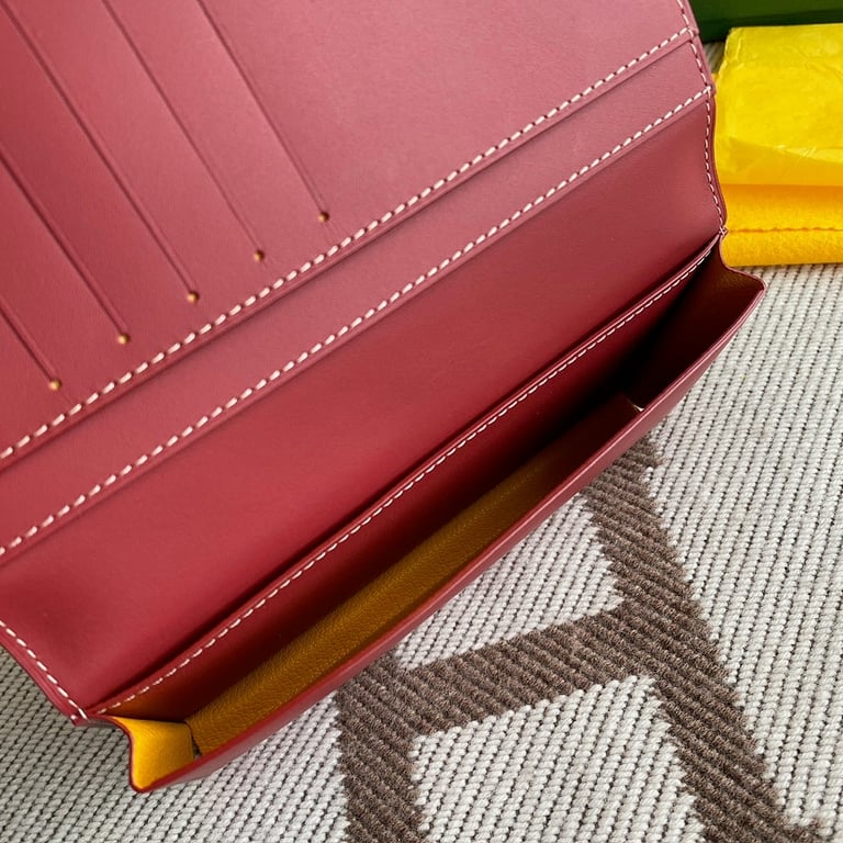 Goyard Yen Long Wallet Red - 5