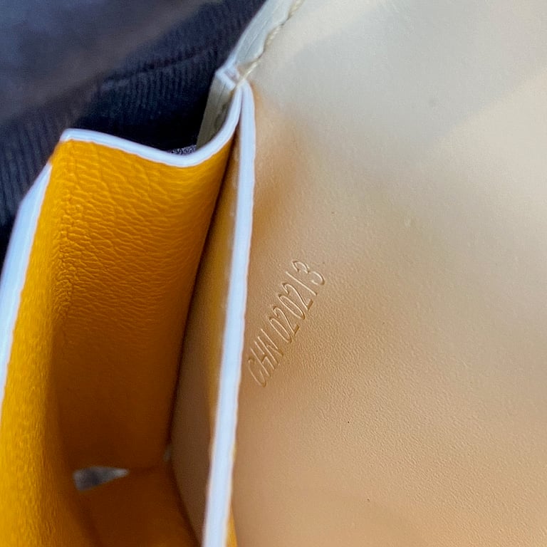 Goyard Yen Long Wallet White Goyardine - 3