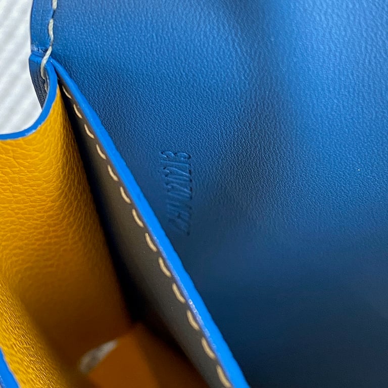 Goyard Richelieu Long Wallet Blue - 3
