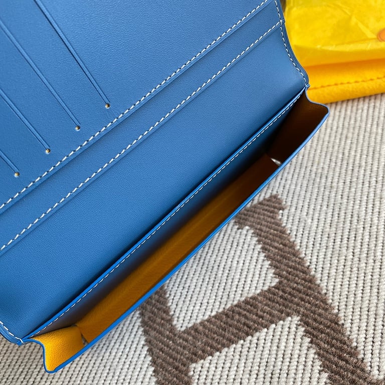 Goyard Richelieu Long Wallet Blue - 4