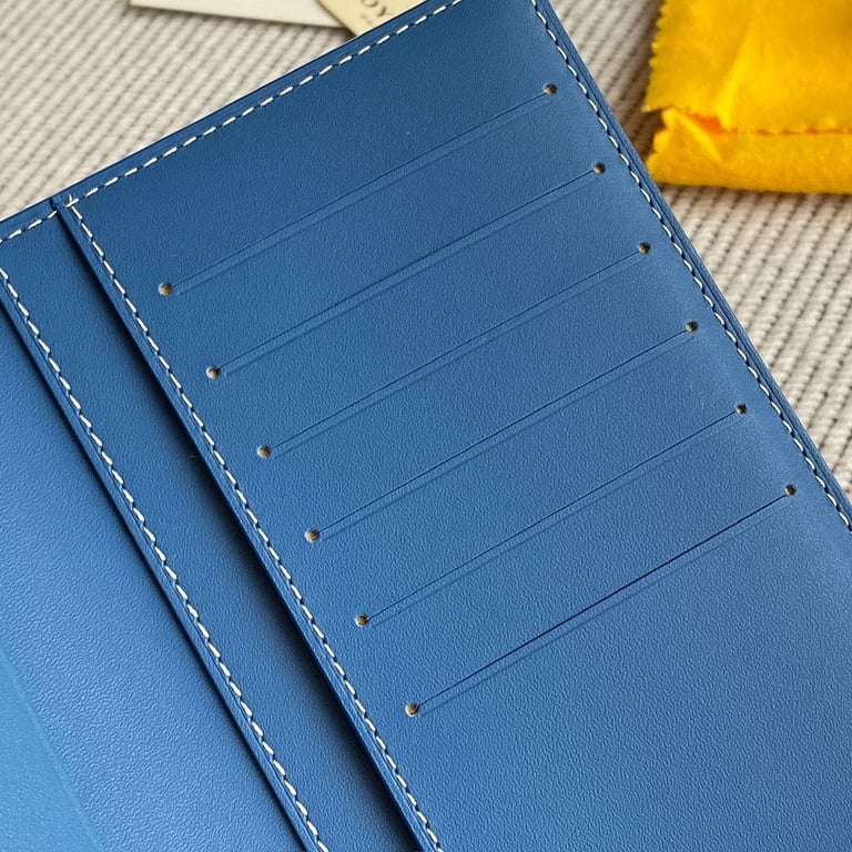 Goyard Richelieu Long Wallet Blue - 5