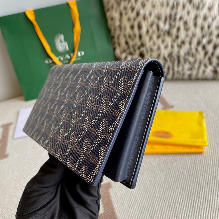 Goyard Richelieu Long Wallet Navy Blue - 6