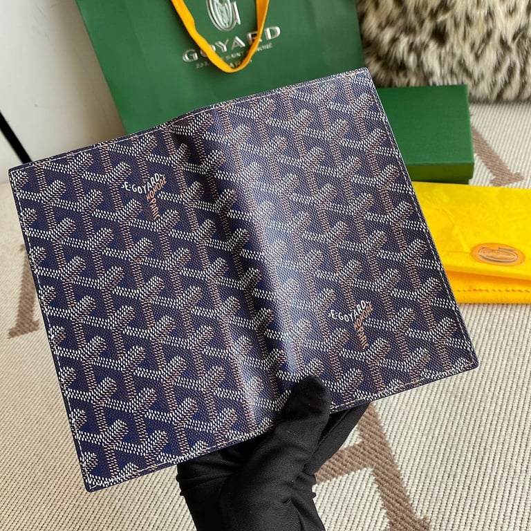 Goyard Richelieu Long Wallet Navy Blue - 8