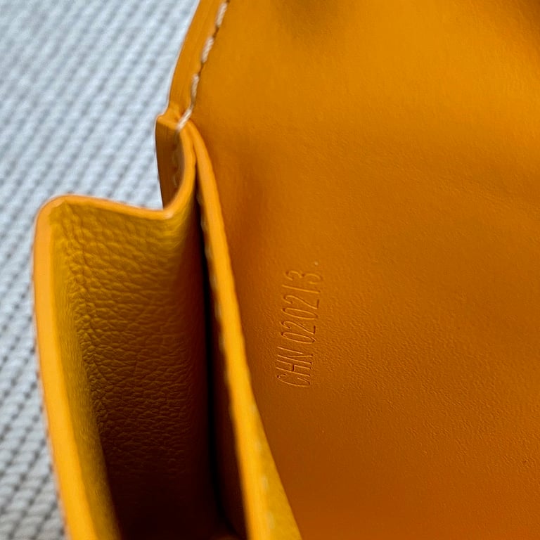 Goyard Saint-Roch Long Wallet Yellow - 3