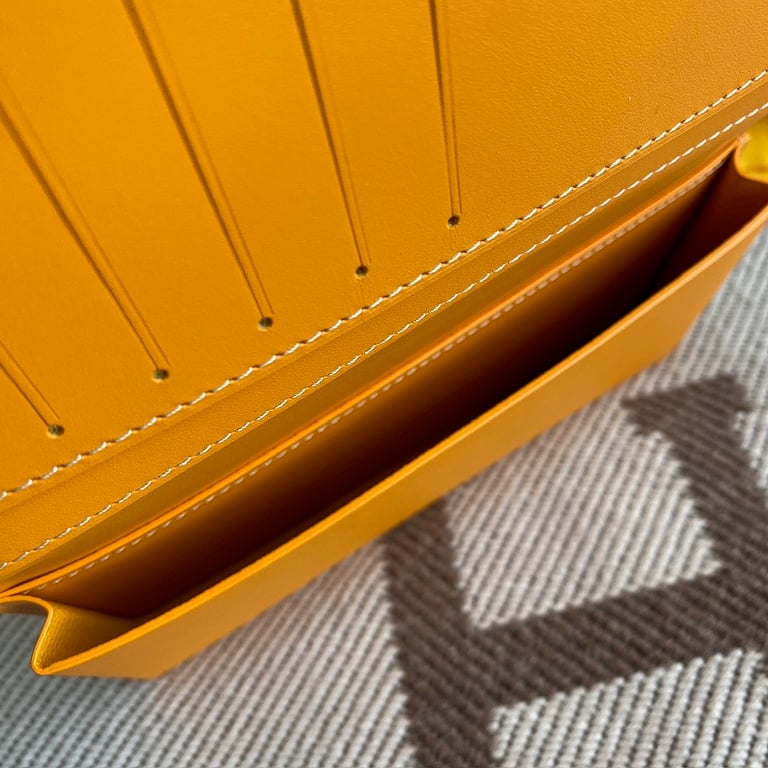 Goyard Saint-Roch Long Wallet Yellow - 4