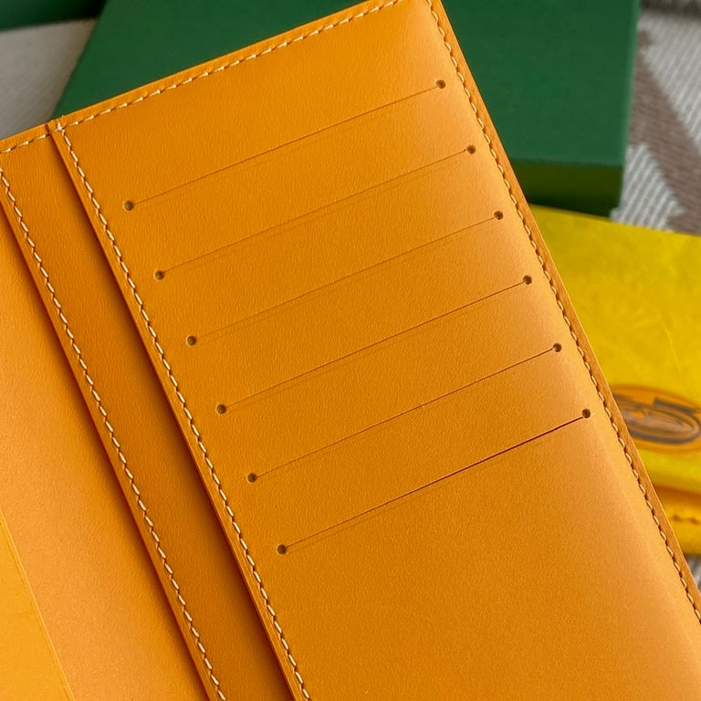 Goyard Saint-Roch Long Wallet Yellow - 5