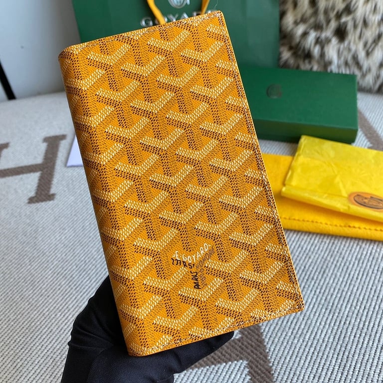 Goyard Saint-Roch Long Wallet Yellow - 9