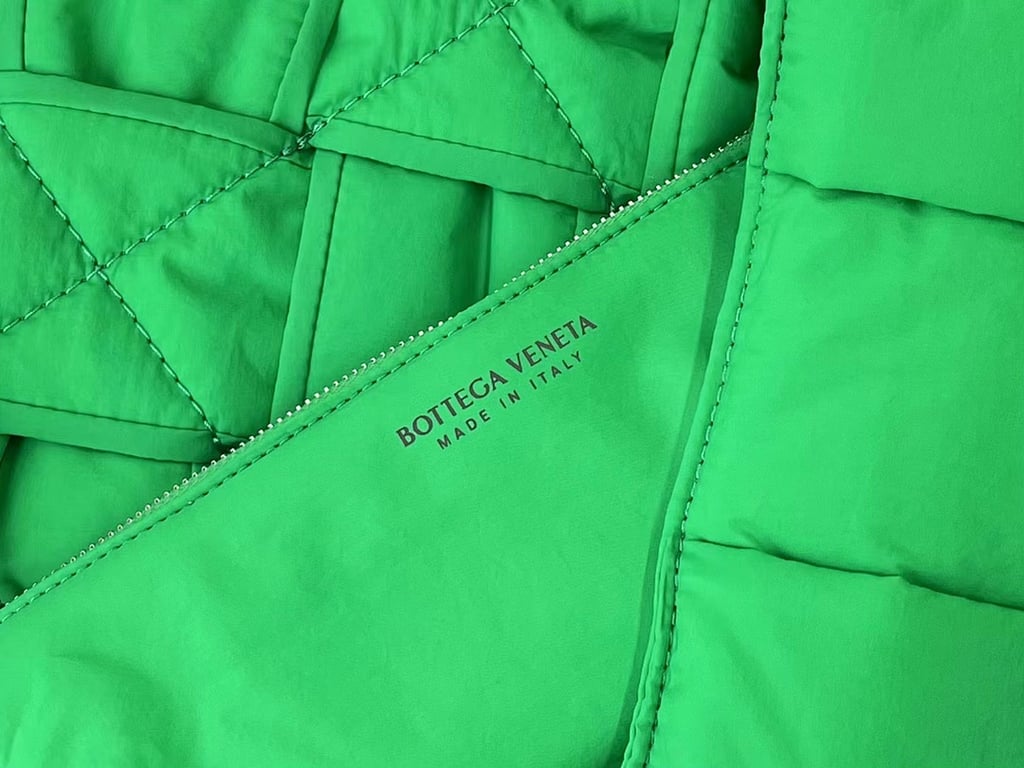Bottega Veneta Padded Cassette Nylon Green - 4