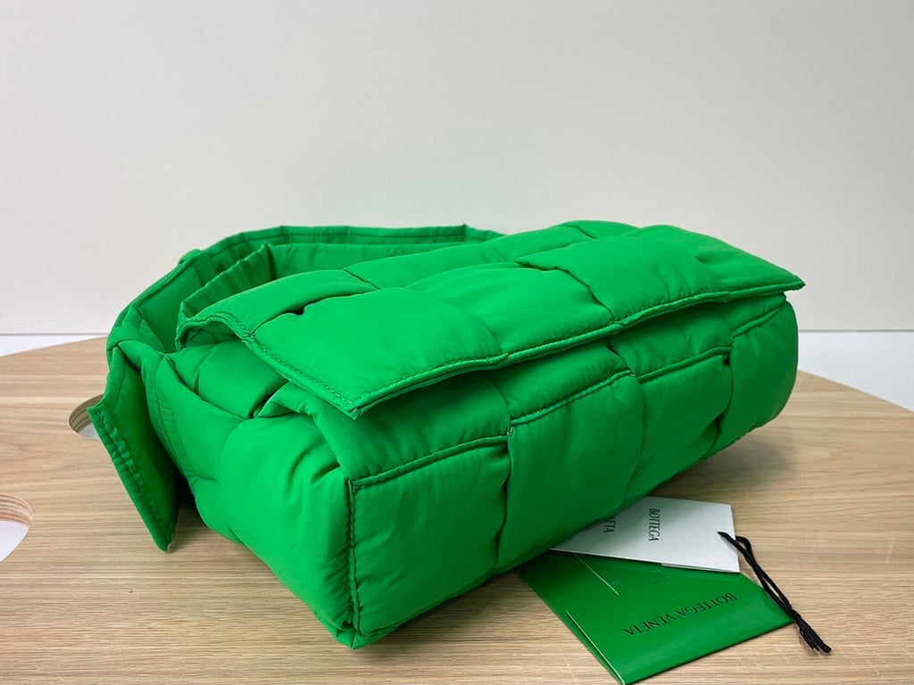 Bottega Veneta Padded Cassette Nylon Green - 8