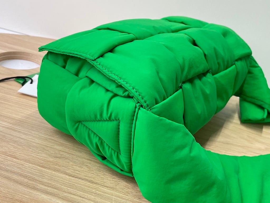 Bottega Veneta Padded Cassette Nylon Green - 9