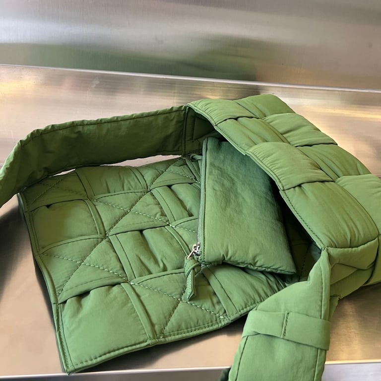 Bottega Veneta Padded Tech Cassette Green 628951 - 5