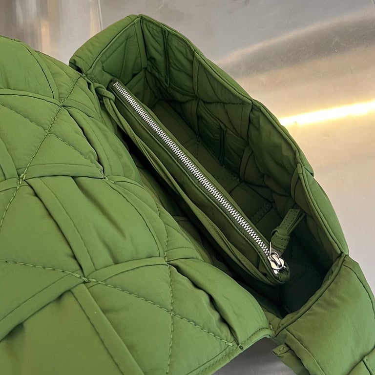 Bottega Veneta Padded Tech Cassette Green 628951 - 6