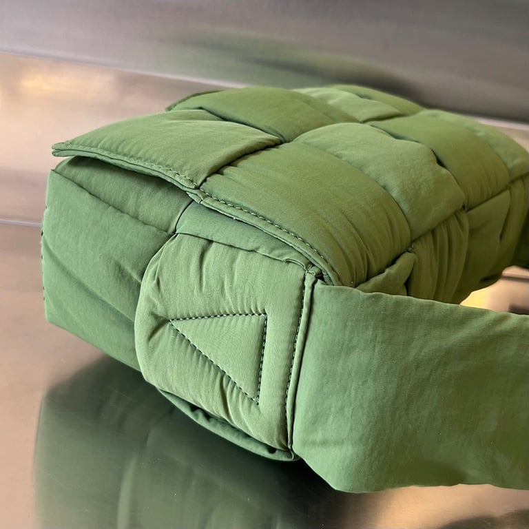 Bottega Veneta Padded Tech Cassette Green 628951 - 8