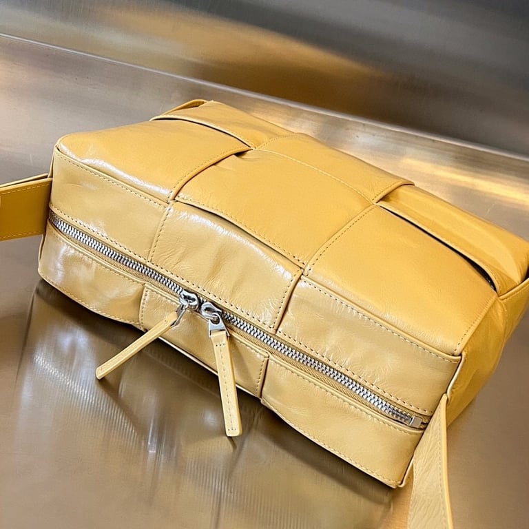 Bottega Veneta Cassette Camera Bag Yellow - 6