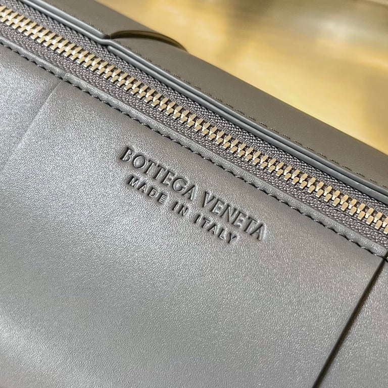 Bottega Veneta Intrecciato Cylinder Bag Grey 741562 - 8